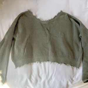 Jessica Simpson Distressed Sweater